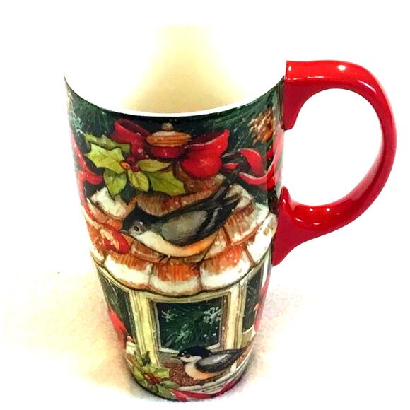 Lang Latte Mug Susan Winget Cardinal House New in Box - Picture 6 of 9